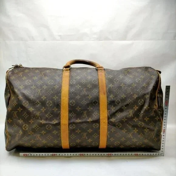 Louis Vuitton LV Boston Bag Keepall 55 Browns Monogram - Picture 3 of 10
